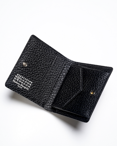 【Maison Margiela 11】<br>EMBOSSED LEATHER SNAP WALLET