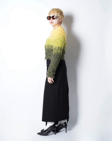 【TOGA ARCHIVES】<br>SHAGGY KNIT CARDIGAN