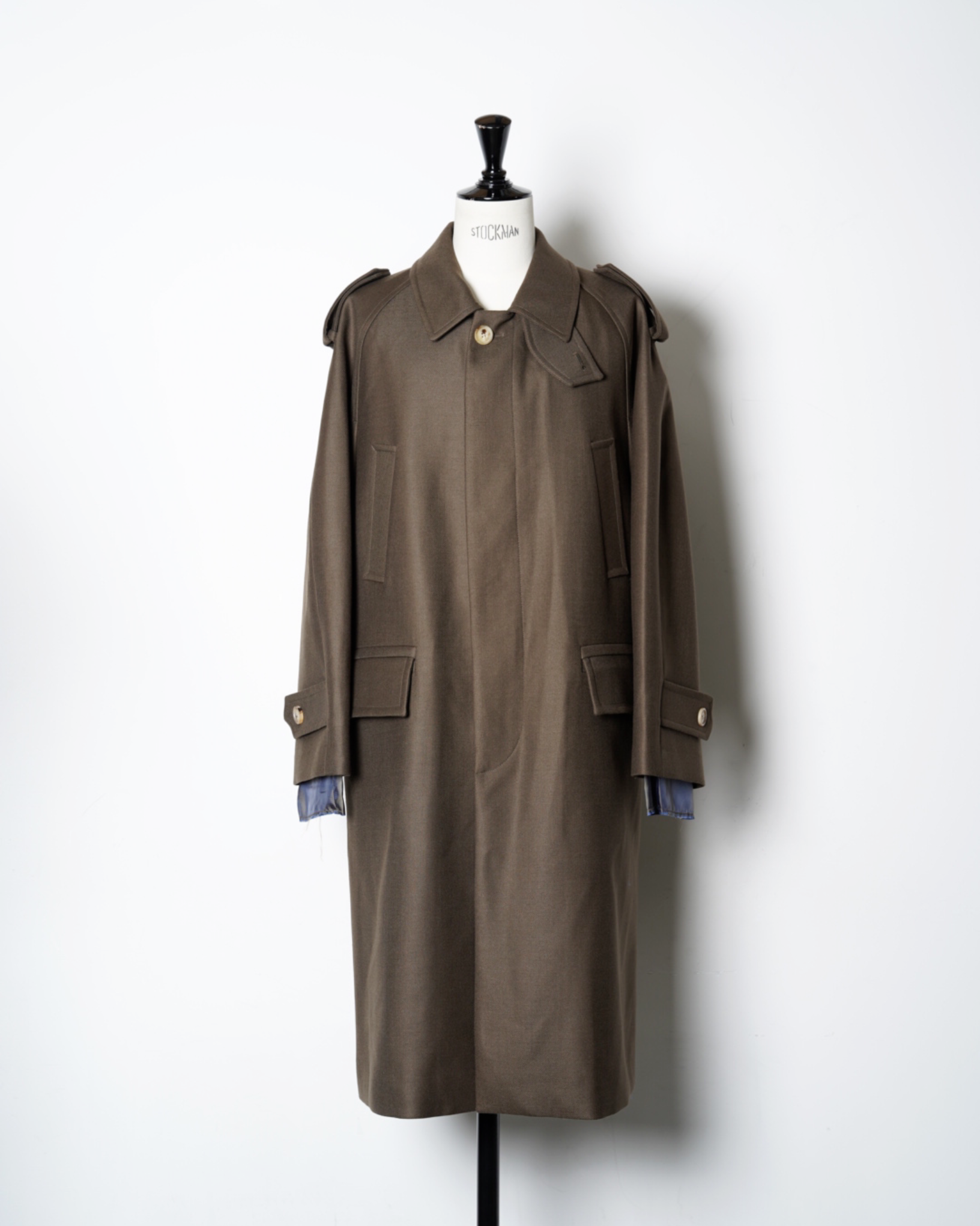 Feng Chen Wang】HEAVY WEIGHT WOOL COAT -Amanojak. Feng Chen Wang】HEAVY WEIGHT WOOL COAT -Amanojak.