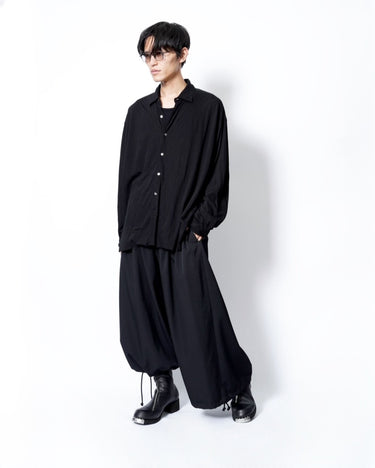 イベント期間限定アイテム<br>(6月27日～7月5日まで)<br>【KANEMASA PHIL】<br>46G Artisan Shirt (BLACK DYE)