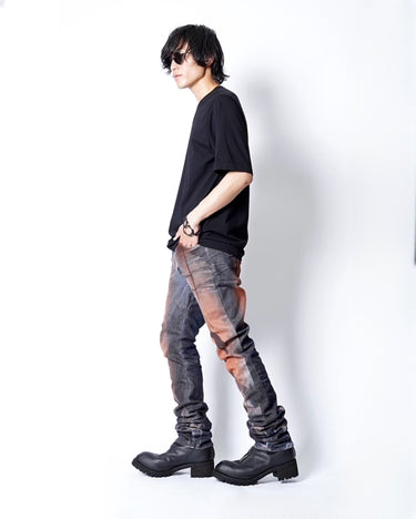 【BORIS BIDJAN SABERI】<br>"P13" FKU100002<br>DENIM PANTS<br>THE COPPER MINER
