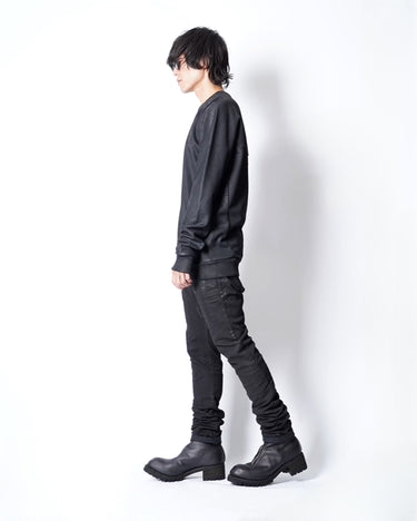 【BORIS BIDJAN SABERI】<br>"CR1C" F1235<br>SWEAT TOPS<br>COATED 11 EMBRO /<br>OBJECT DYE COATING