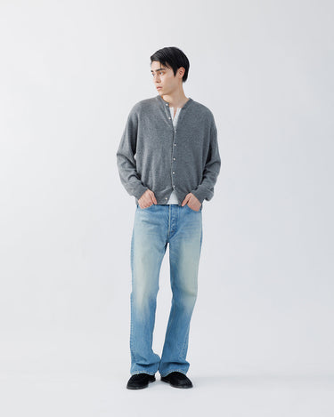 【SUBLATIONS】 <br>CASHMERE CREW NECK CARDIGAN .16