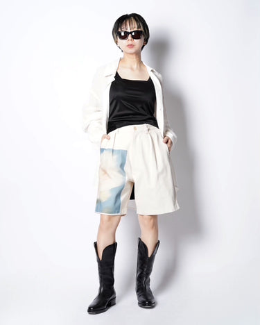 【TANAKA】<br>KHAKI SHORTS (UNISEX)