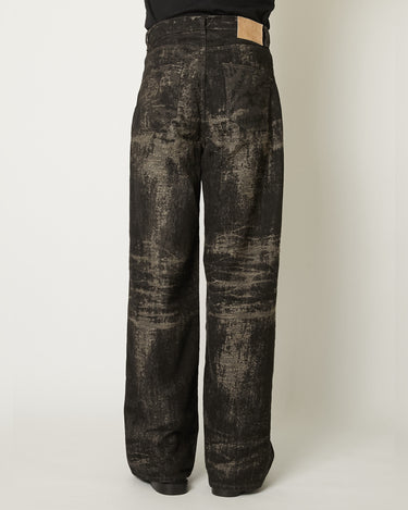 26AW予約受付中<br>【TAAKK】<br>JACQUARD TAAKK DENIM WIDE PANTS