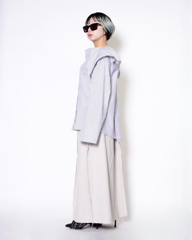 【YOHEI OHNO】<br>UNFIXED COLLAR SHIRTS