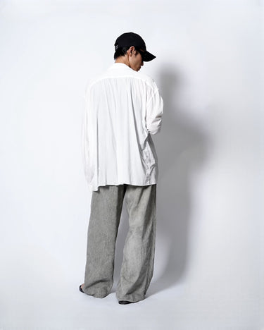 イベント期間限定アイテム<br>(6月27日～7月5日まで)<br>【KANEMASA PHIL】<br>46G Artisan Shirt (WHITE DYE)