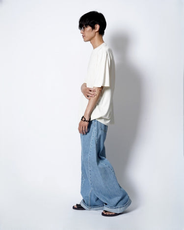 イベント期間限定アイテム<br>(6月27日～7月5日まで)<br>【KANEMASA PHIL】<br>22G Silk Pack Tee (ECRU)