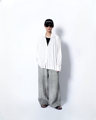イベント期間限定アイテム<br>(6月27日～7月5日まで)<br>【KANEMASA PHIL】<br>46G Artisan Shirt (WHITE DYE)