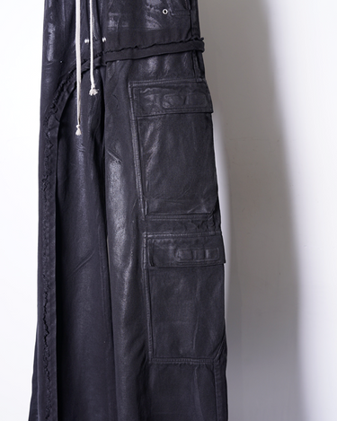 RICK OWENS(リックオウエンス)IMBALANCED DOUBLE CARGO JUMBO BELAS RICK OWENS(リックオウエンス)IMBALANCED DOUBLE CARGO JUMBO BELAS