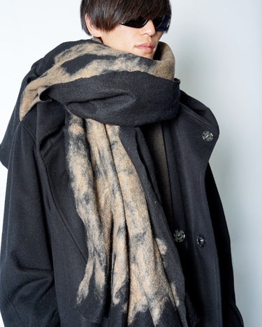 【SILVANA MANETTI】<br>"PEGASO" BLANKET -wool/camel-