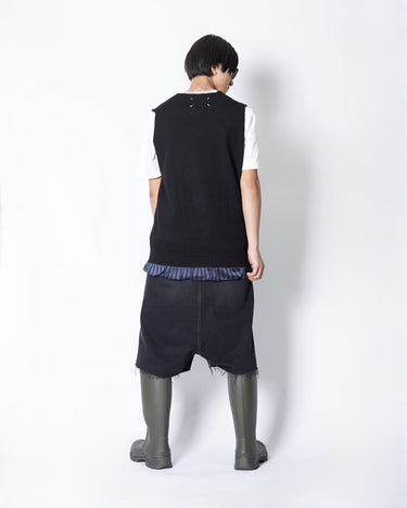 [Maison Margiela 4,14]<br> Lining Layered<br>Knit vest