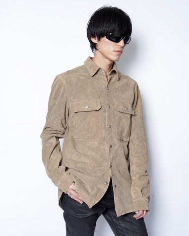 【RICK OWENS】<br>OUTER SHIRT -LCSU-