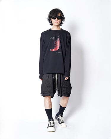 【kolor】<br>SHRIMP PRINT L/S TEE