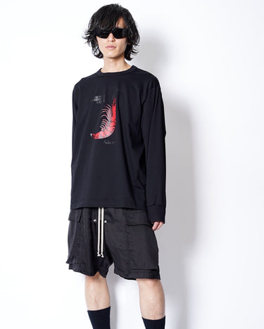 【kolor】<br>SHRIMP PRINT L/S TEE