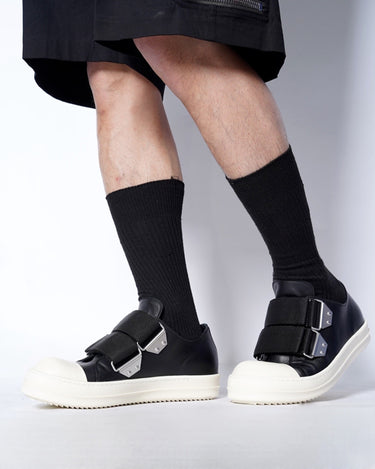 【RICK OWENS】<br>STRAP LOW SNEAKS -LCO-
