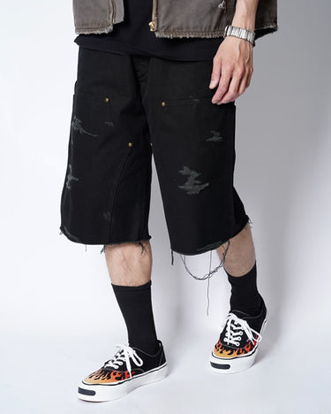 【KAMIYA】<br>"Herc" Fire Pattern Vulcanized Sneaker