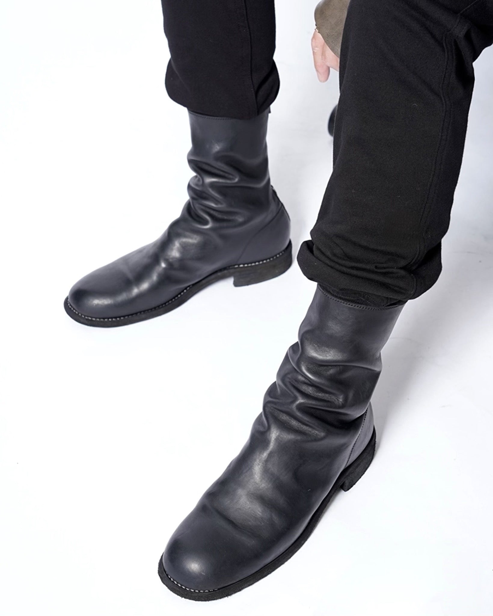 GUIDI(グイディ) -988X- BACK ZIP HI-BOOTS HORSE FULL GRAIN-Amanojak.