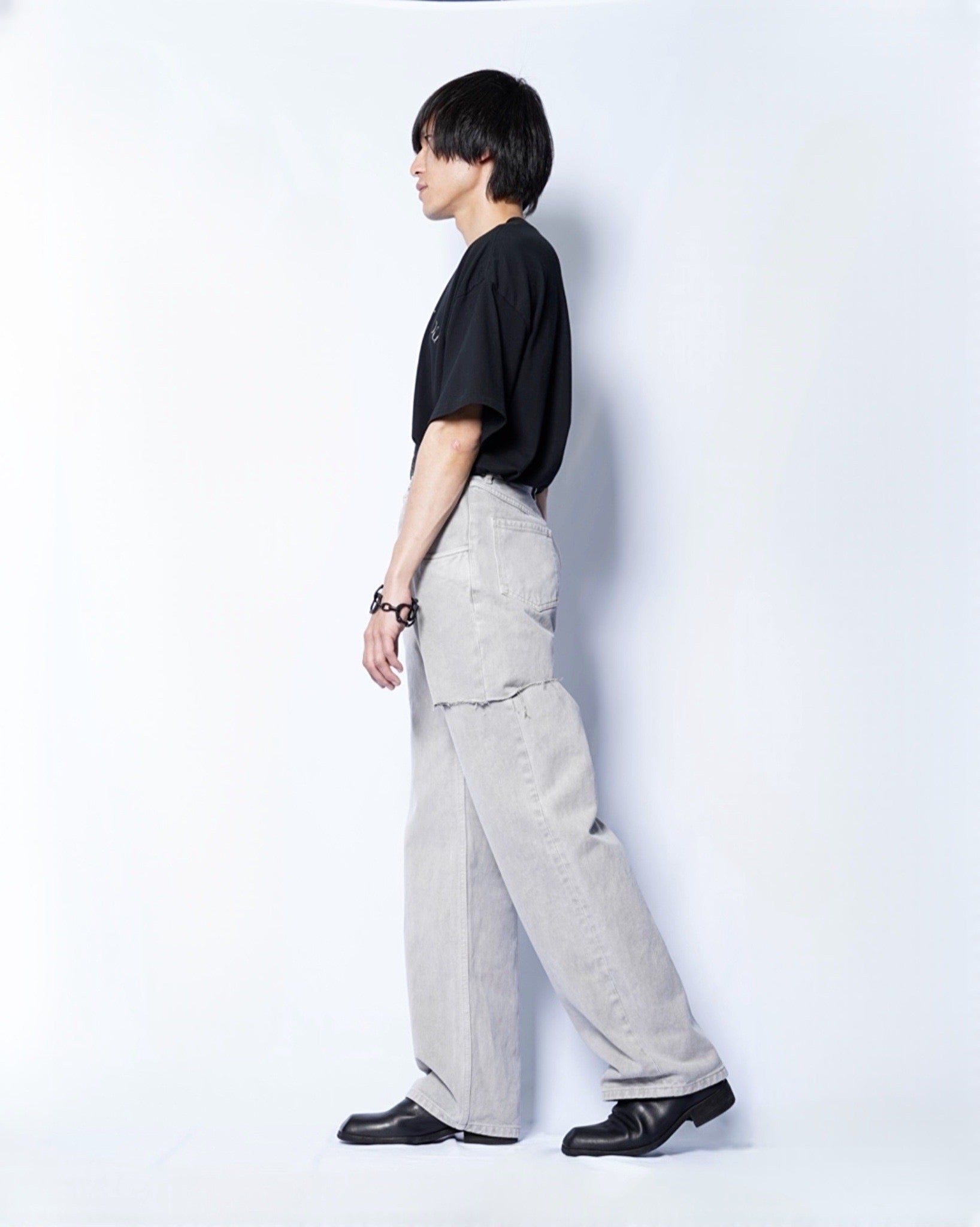 Maison Margiela(メゾンマルジェラ) -CUT OUT DENIM PANTS-Amanojak. Maison Margiela(メゾンマルジェラ) -CUT OUT DENIM PANTS-Amanojak.