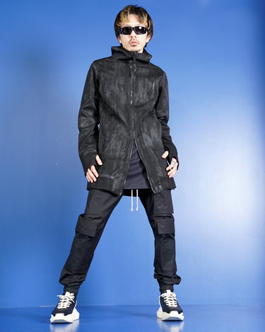 【PRASTHANA】<br>TECH JERSEY LONG PARK₋4HOLE -COATED-