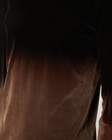 26AW予約受付中<br>【TAAKK】<br>GRADATION FLOCKY TULLE TEE