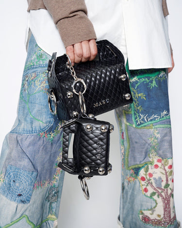 【MASU】<br>LEATHER CAKE BAG PETIT