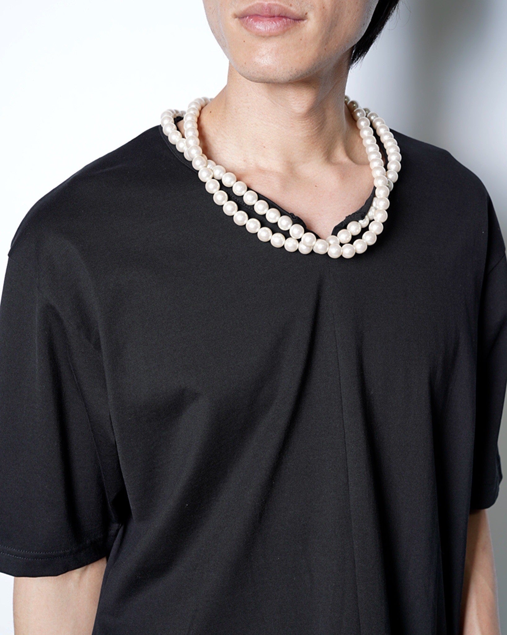 JUNYA WATANABE】PEARL NECKLACE TEE-Amanojak.
