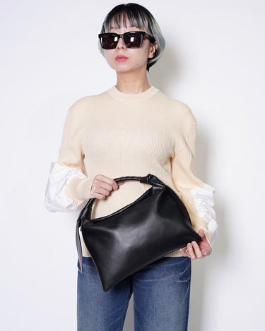 【TOGA ARCHIVES】<br>Leather ribbon bag (UNISEX)