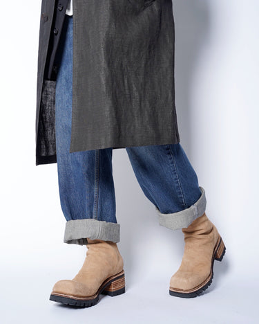 【GUIDI】<br>-9086V- HORSE REVERSE BACK ZIP BOOTS