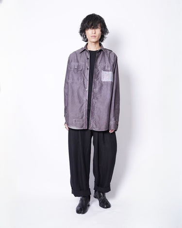 【Maison Margiela 10】<br>GARMENT DYE MILITARY SHIRTS JACKET
