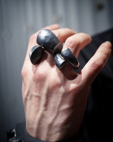 [PARTS OF FOUR]<br>Twisted Druid Ring<br>-E1601-6-ka-