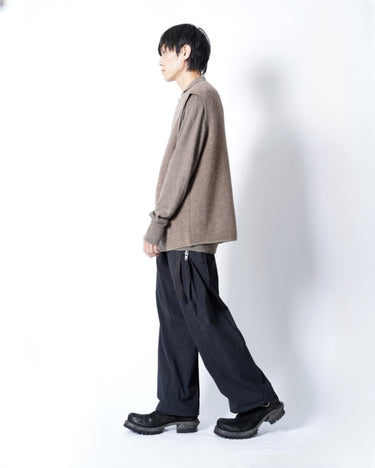 【walenode】<br>INNOCENT YAK ZIP-UP VEST