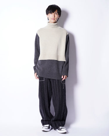 【INSCRIRE】<br>Layered Sweater