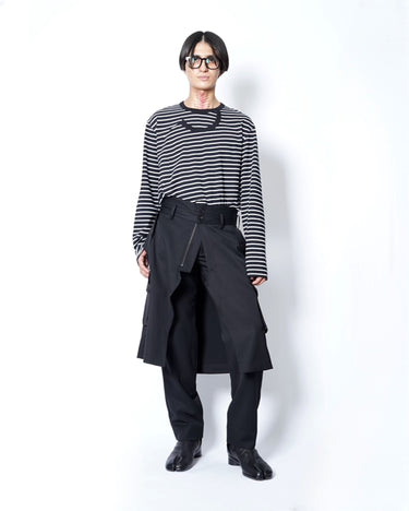【MAHITO MOTOYOSHI】<br>DOCKING LONG T-SHIRTS