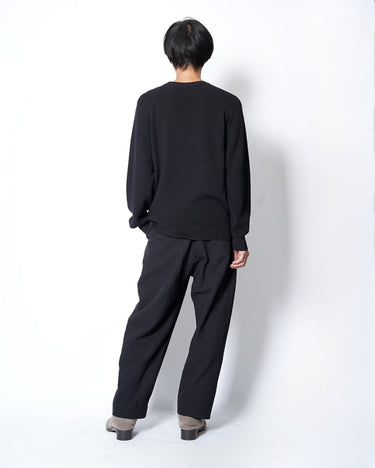 新入荷<br>【BATONER】<br>HARD TWIST WOOL SIGNATURE CREW NECK