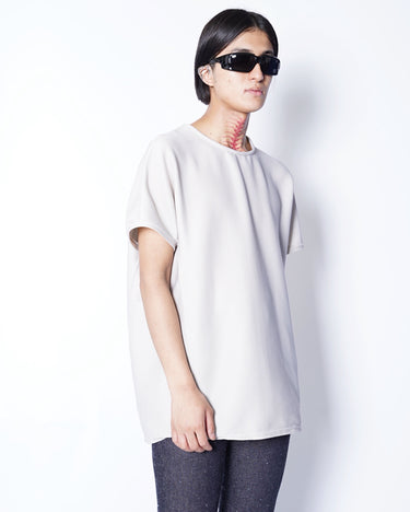 【prasthana】<br>FLUX ARM 3 T-SHIRT (RIPPLE)