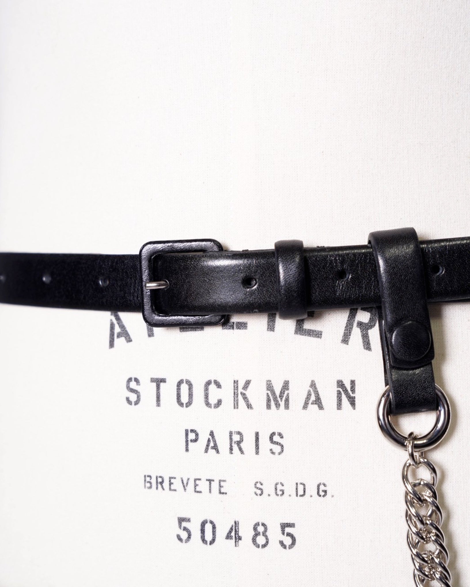 TOGA ARCHIVES】Leather belt - Amanojak.