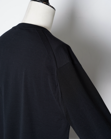 BATONER(バトナー)-HARD TWIST WOOL TENJIKU HIGH GAUGE CREW NECK
