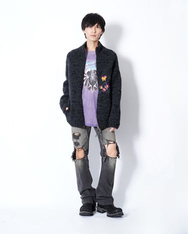 【KAKAN】<BR>DRIVERS CARDIGAN (DO THIS OR DIE)  (UNISEX)