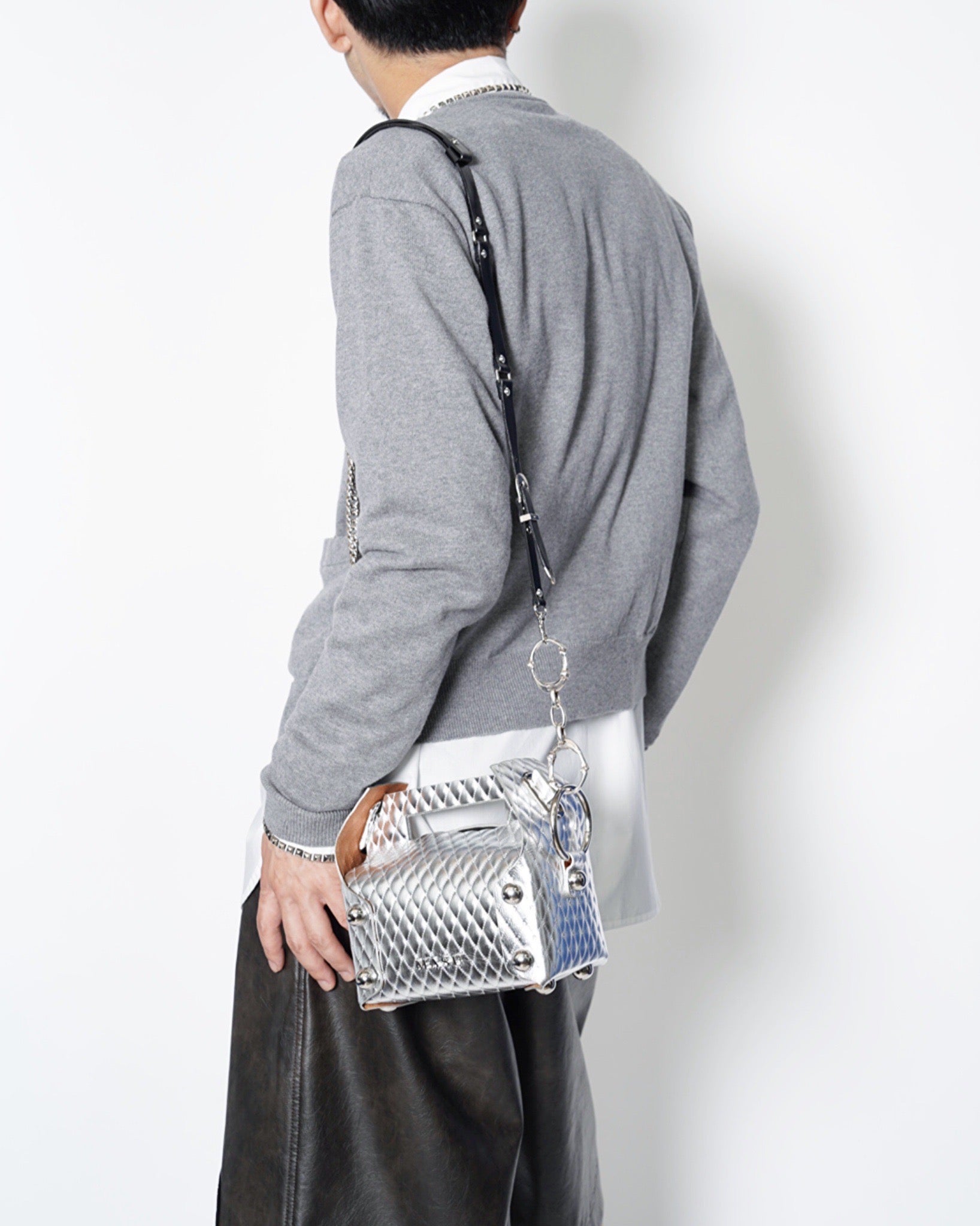 MASU】LEATHER CAKE BAG -Amanojak.