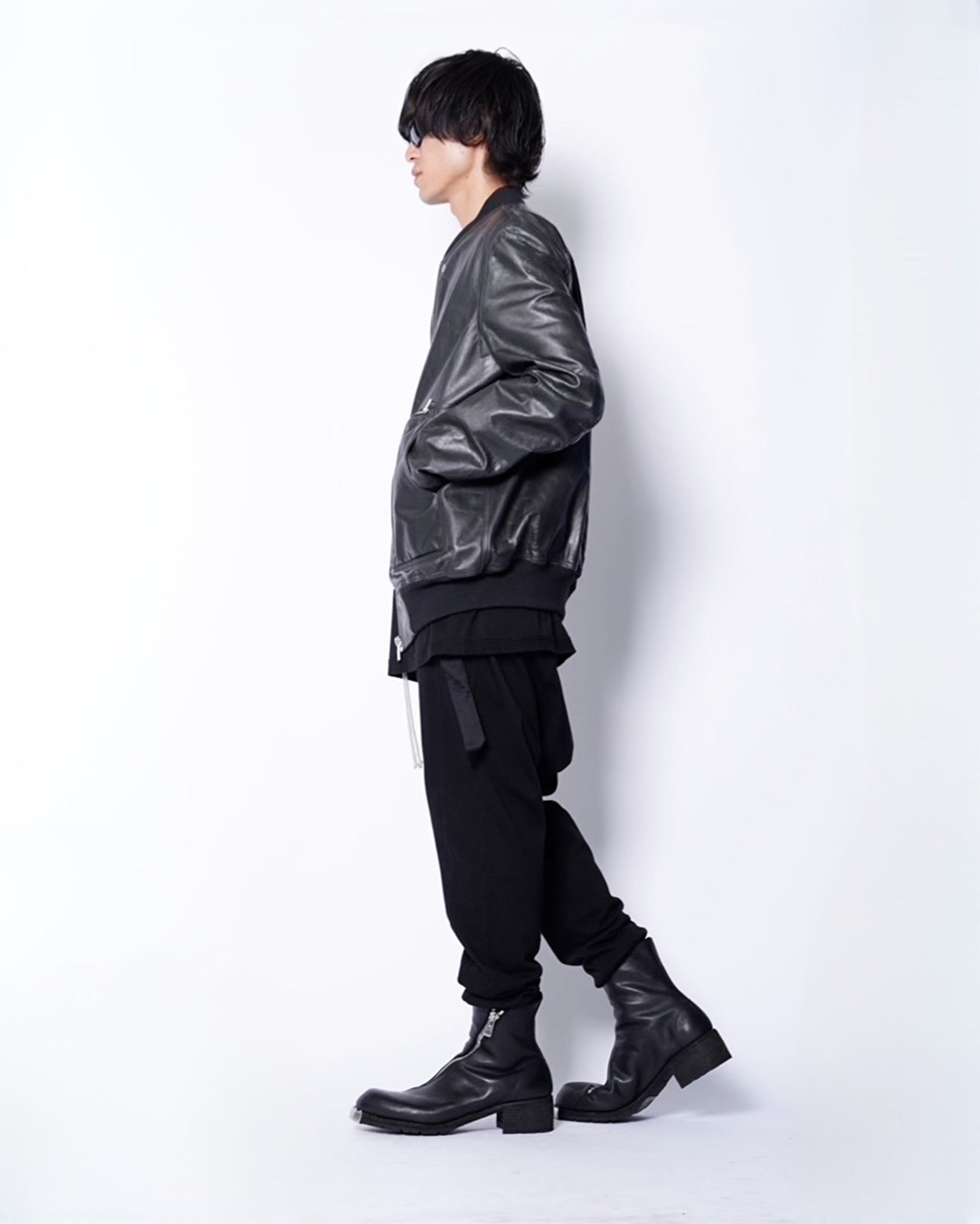 値段交渉可　リックオウエンス　極美品　レザージャケット　ユリウス　drkshdw RICK OWENS(リックオウエンス)- BAUHAUS FLGHIT -LTP- -Amanojak.