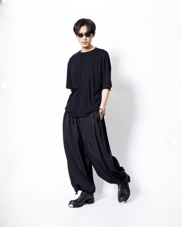 イベント期間限定アイテム<br>(6月27日～7月5日まで)<br>【KANEMASA PHIL】<br>18G Wool Pack Tee (BLACK)