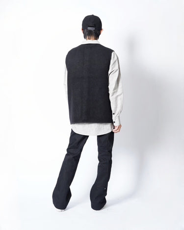 【walenode】<br>INNOCENT YAK ZIP UP VEST