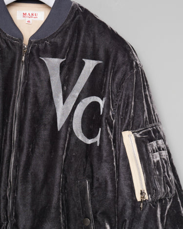 9/28(mon) 0:00 Launch<br>【MASU】<br>VC VELVET PUFFER BOMBER JACKET