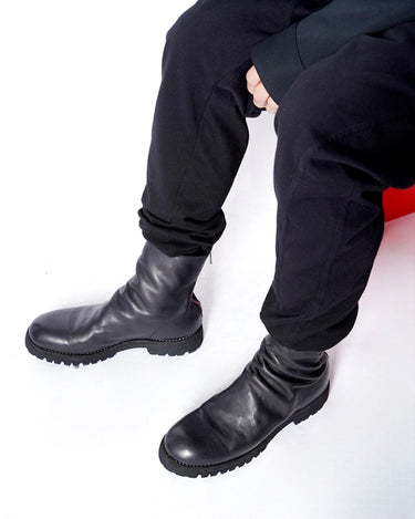 【GUIDI】<br>-796V-<br>HORSE FULLGRAIN BACK ZIP BOOTS
