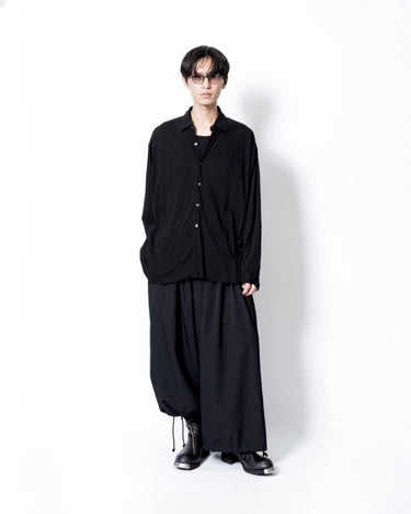 イベント期間限定アイテム<br>(6月27日～7月5日まで)<br>【KANEMASA PHIL】<br>46G Artisan Shirt (BLACK DYE)