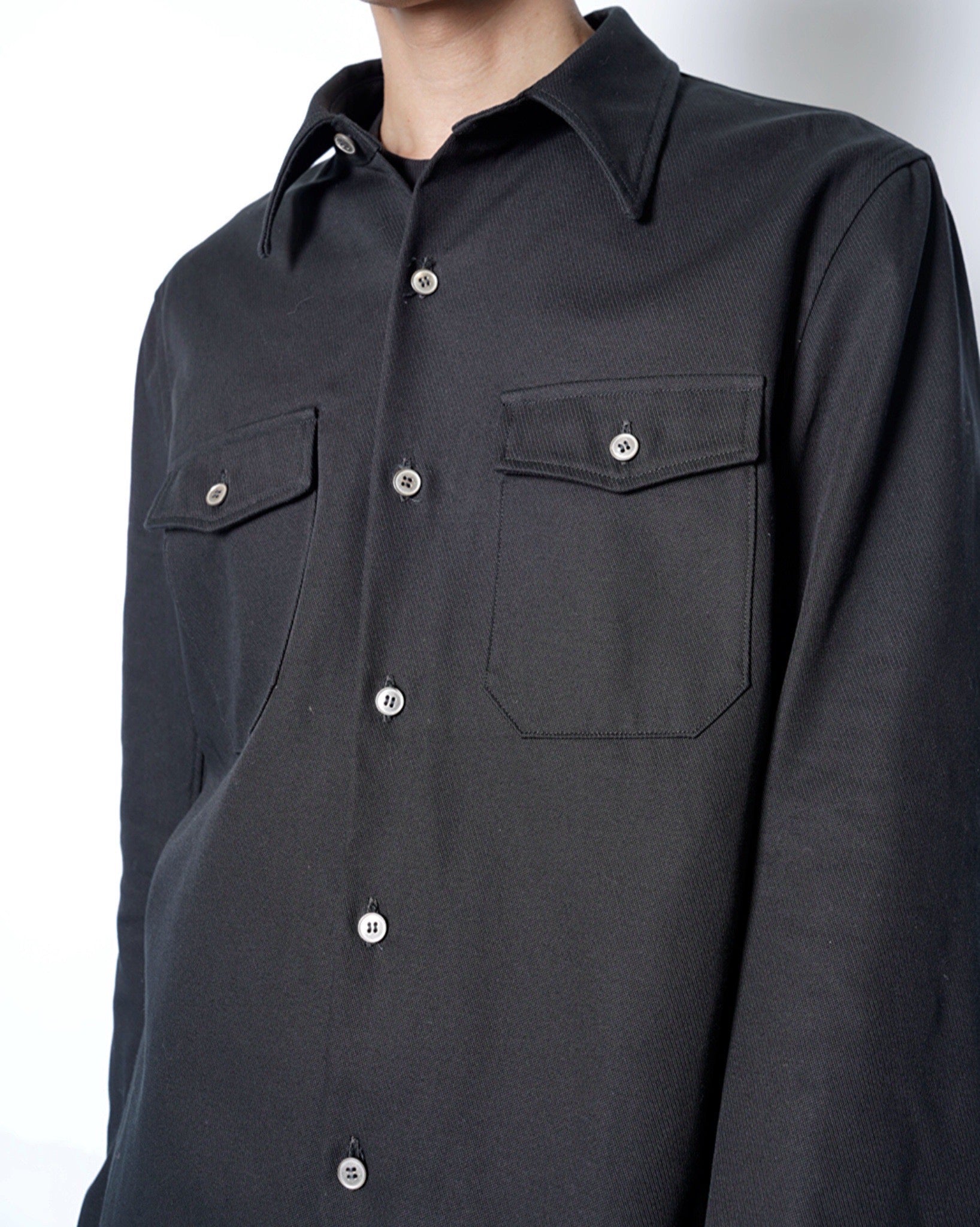FRACTION】UTILITY SHIRT -BMC-(四分一ボタン仕様)- -Amanojak.