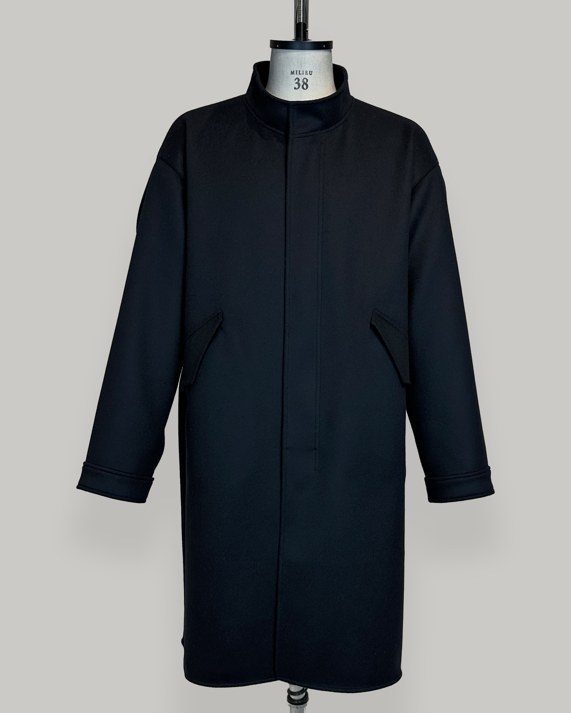OVERCOAT】MODS COAT IN DOUBLE FACE BEAVER - Amanojak.