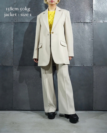 【SATORU SASAKI】<br>OVERSIZED<br>TAILORED JACKET