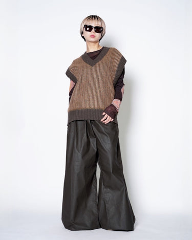 【ENSW】<br>"HAZASHI" KNIT VEST